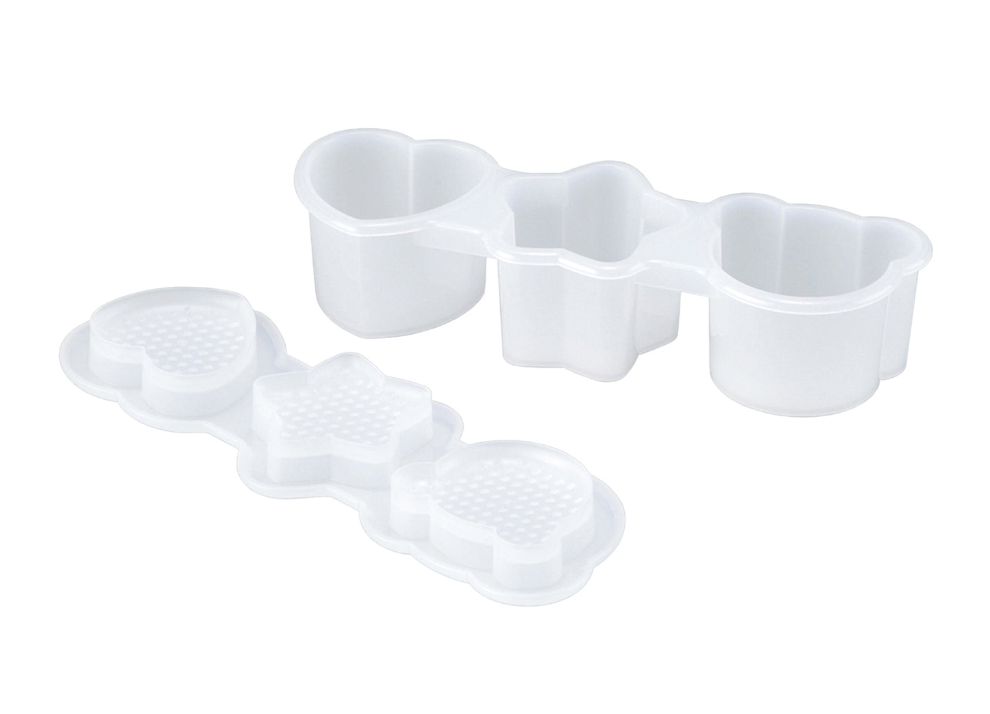 Inomata Sushi & Rice Ball Mold Set (Heart/Star/Bear) (Made in Japan)
