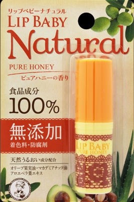Rohto曼秀雷敦 Lip Baby 天然潤唇膏(純蜂蜜香味)