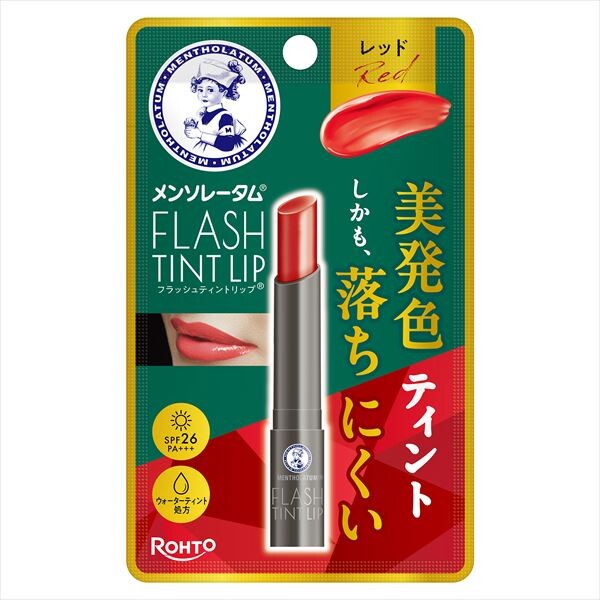 Rohto曼秀雷敦 閃亮染色潤唇膏(紅色)唇膏