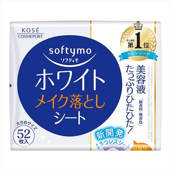 KOSE CosmeportSoftymo 美妝卸妝濕紙巾(亮白)補充裝