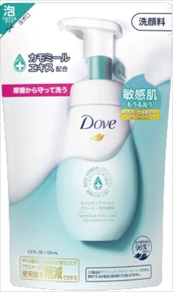 Dove 多芬 敏感溫和 乳霜泡沫潔面(補充裝)潔面/卸妝