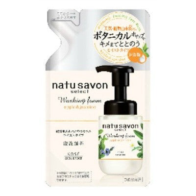 KOSE CosmeportNatu Savon Select 保濕潔面泡沫(補充裝)