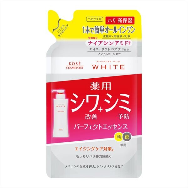 KOSE CosmeportMoisture Mild White 抗皺美白全效精華(補充裝)