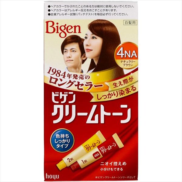 Bigen 面霜染髮膏 4NA 自然啡色(遮白髮用)