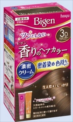 Bigen 香氛染髮面霜 3D 自然亮澤淺啡色(Light Brown)