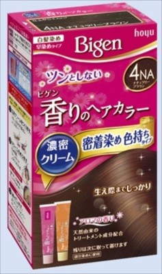 Bigen 香氛染髮面霜 4NA 自然棕色(遮白髮用)