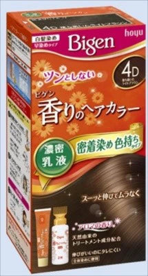 Bigen 香氛染髮乳液 4D 沉穩淺啡色(遮白髮用)