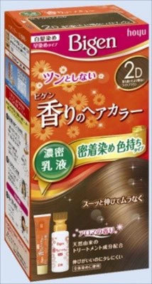 Bigen 香氛染髮乳液 2D 沉穩亮淺棕色