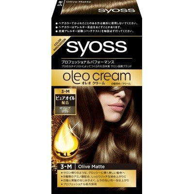 Syoss Oleo 面霜染髮膏 3M 橄欖霧啞色(遮白髮用)