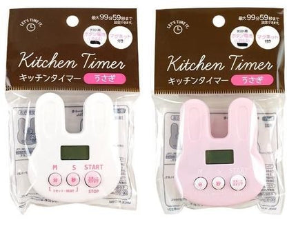うさぎ型デジタルキッチンタイマー（中国製）