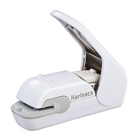 KOKUYO Stapler Harinacs Stapleless Stapler Press (WHITE)