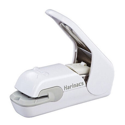 KOKUYO Stapler Harinacs Stapleless Stapler Press (WHITE)