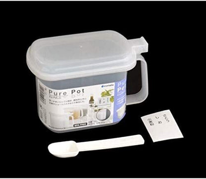 Condiment Holder Pure Pot (16.2x8.9xH11.1cm 720ml) (Made in Japan)