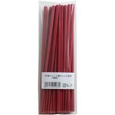 Economical Chopstick 23 cm Hexagon Red 10 Zen Kitchen Cooking Supply (Made In Japan)
