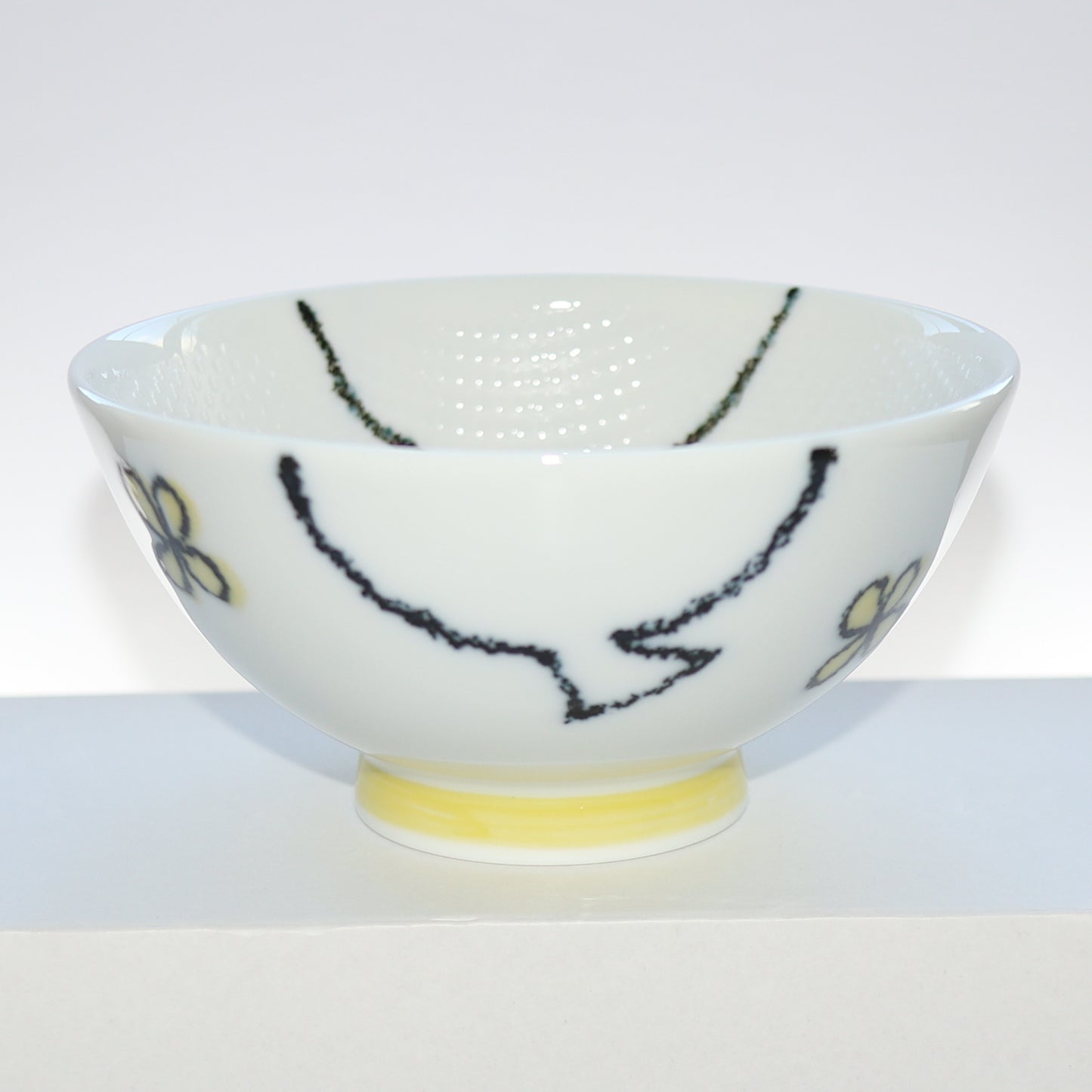 Bowl Smile Animal Chick Kids Rice Bowl 11cm Mino Ware Made in Japan