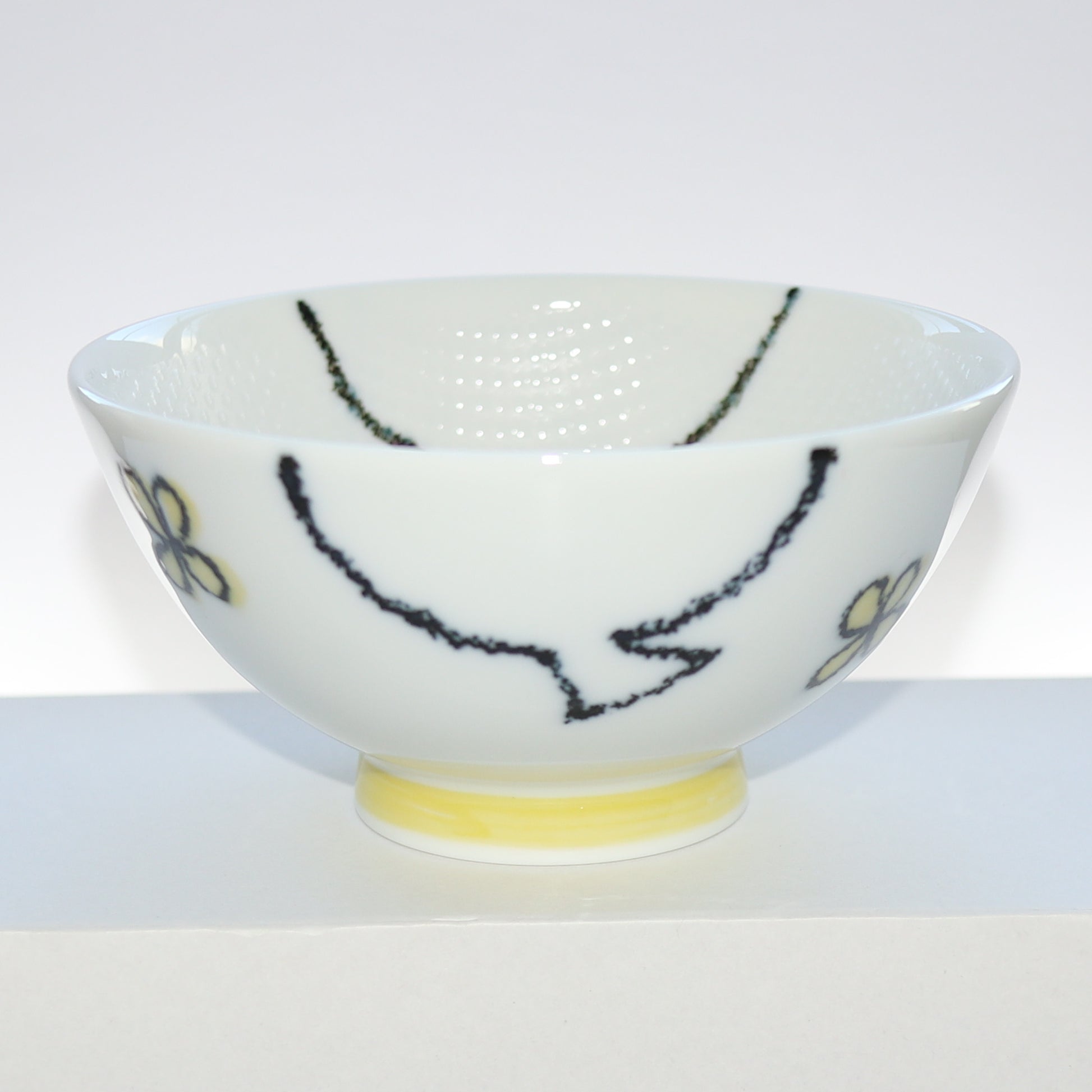 Bowl Smile Animal Chick Kids Rice Bowl 11cm Mino Ware Made in Japan