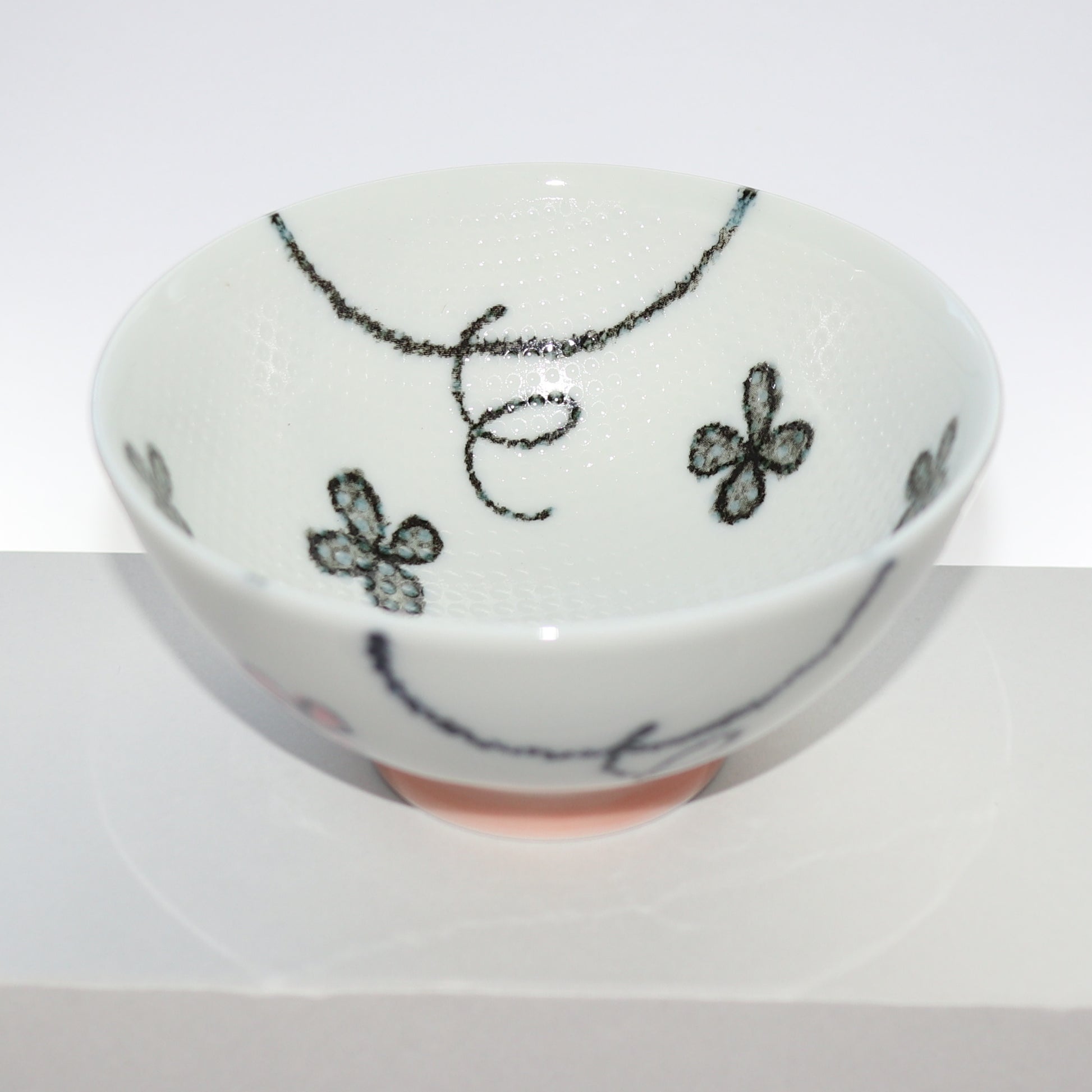 Bowl Smile Animal Piggy Kids Rice Bowl 11cm Mino Ware Made in Japan