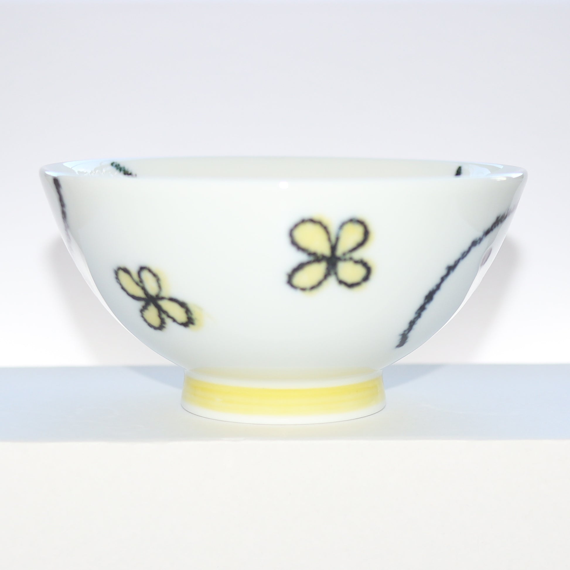 Bowl Smile Animal Chick Kids Rice Bowl 11cm Mino Ware Made in Japan