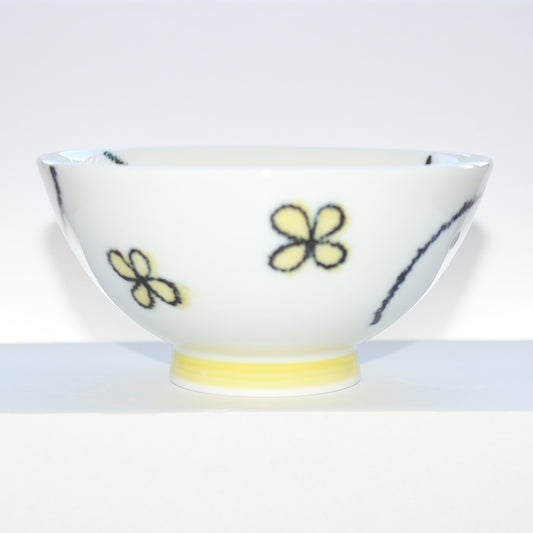 Bowl Smile Animal Chick Kids Rice Bowl 11cm Mino Ware Made in Japan