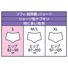 Unicharm Sofy Super-Deep-Sleep Sanitary Panties-shaped Napkins Small Size 6 Pcs (Made in China)
