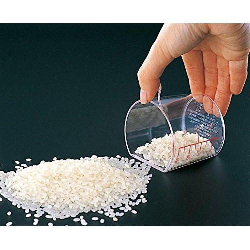 INOMATA Measuring Cup (Rice/Clear/180mL) (Made in Japan)
