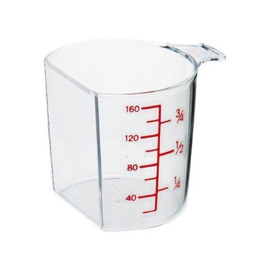 INOMATA Measuring Cup (Rice/Clear/180mL) (Made in Japan)