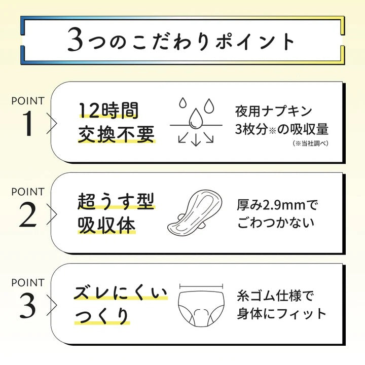 Ellis Shorts M~L Size Day/Night Long Use Black Color 4 Pieces (Made in Japan)