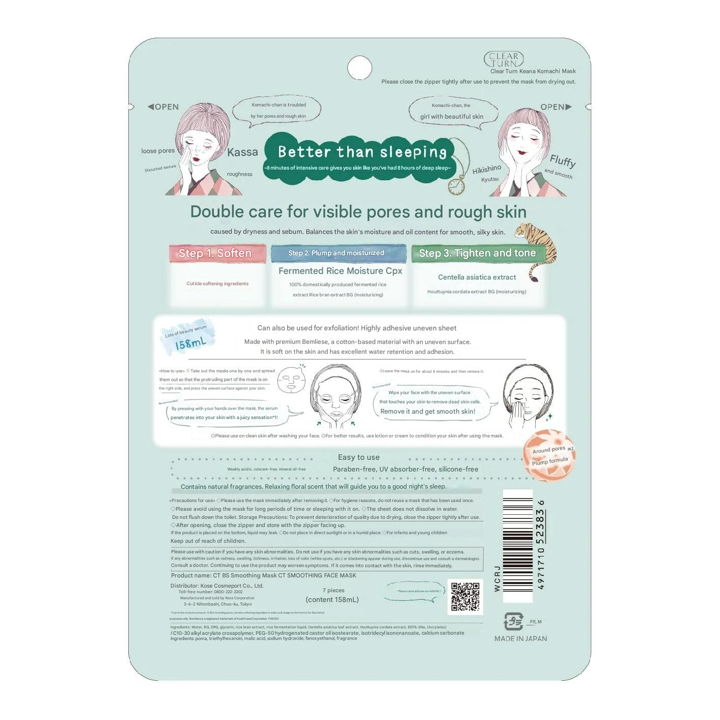 Japanese Facial Beauty Masks