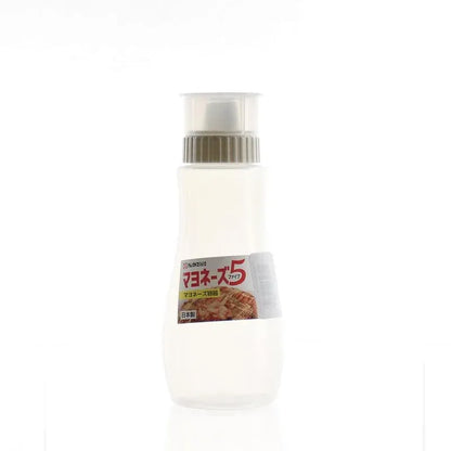 Mayonnaise / Condensed Milk Squeeze Bottle with Cap, 5 Small Holes (Made in Japan)