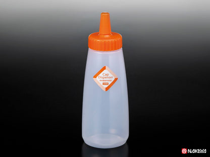 Sauce Squeeze Bottle with Cap (Made in Japan)