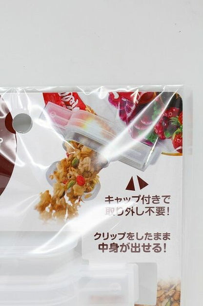 Can Do Wide-Mouth Bag Clip with Cap (Made in China)