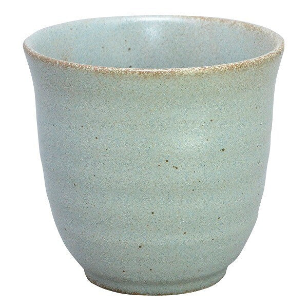 Mino Ware Green Teacup (Made in Japan)