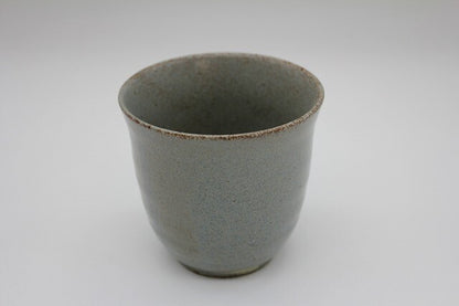 Mino Ware Green Teacup (Made in Japan)