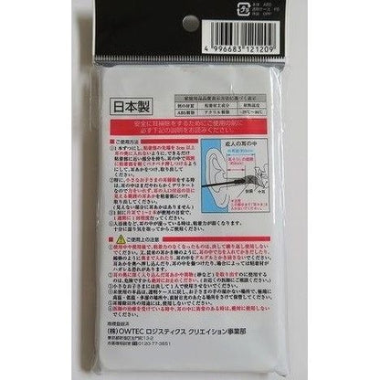 OWTEC 黏着式耳垢清潔棒 黑色 20支（日本製）