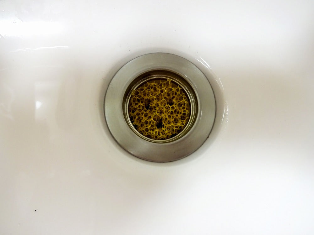 KOKUBO Hair Catcher Plug for Wash Basin Drain 35mm, 4 pcs (Made in Japan)
