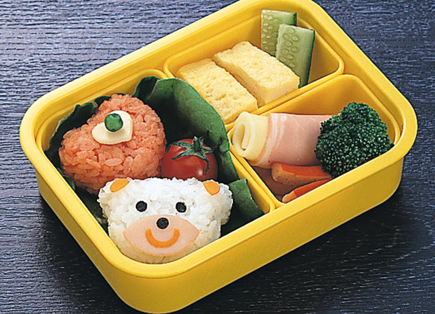 Inomata Sushi & Rice Ball Mold Set (Heart/Star/Bear) (Made in Japan)