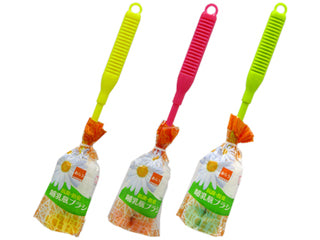 KOKUBO Antibacterial Bottle Brush (Assorted Colors, Color Not Selectable) (Made in Japan)