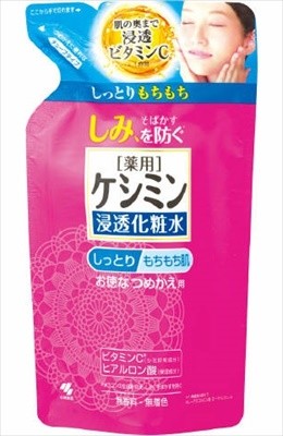 藥用 Keshimin 滲透化妝水（滋潤保濕・柔滑彈潤肌）補充裝 140mL