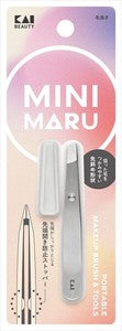 貝印KQ2203 Mini Maru 迷你圓頭拔毛夾（化妝用）