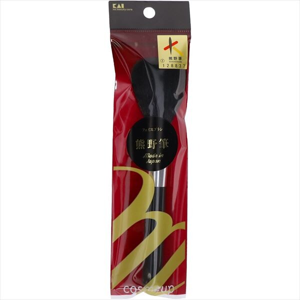 貝印cosmeup 熊野筆 面部化妝掃（粉底／碎粉適用）