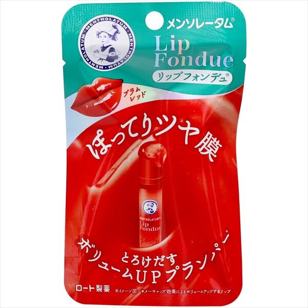 Rohto曼秀雷敦 Lip Fondue 豐盈潤唇膏（梅子紅）