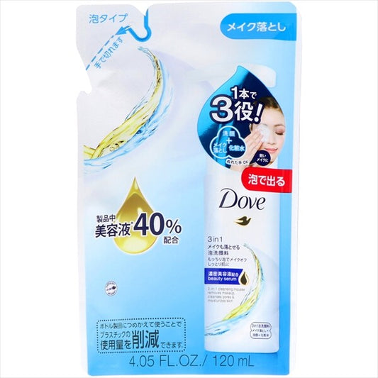 Dove 3合1可卸妝泡沫潔面（補充裝）