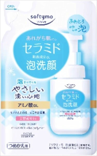 KOSE CosmeportSoftymo 泡沫潔面（神經醯胺）補充裝