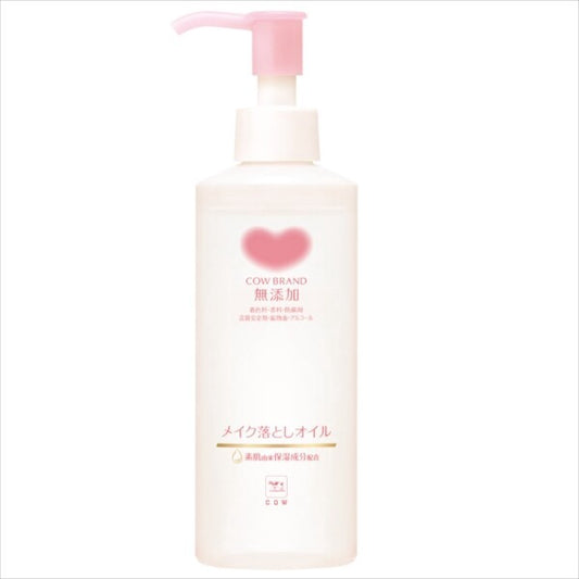 牛乳石鹸共進社COW BRAND 無添加卸妝油（附按壓泵）