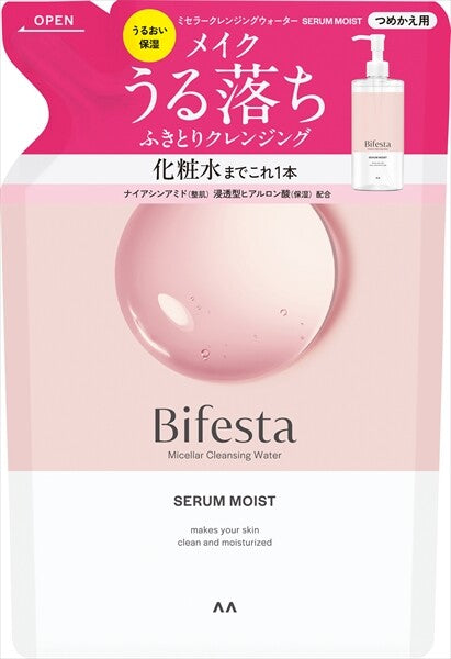 MandomBifesta Micellar 卸妝潔膚水（保濕型）補充裝