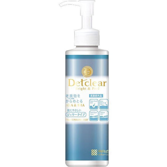 明色化粧品DET Clear 亮白去角質啫喱（無香料）潔面及卸妝