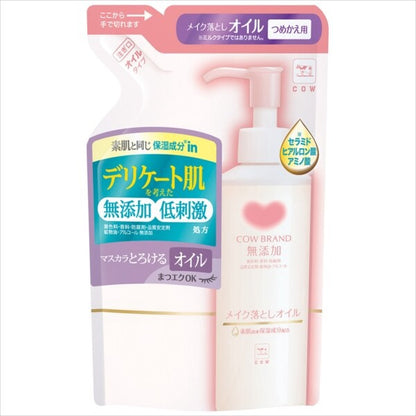 牛乳石鹸共進社COW BRAND 無添加卸妝油（補充裝）