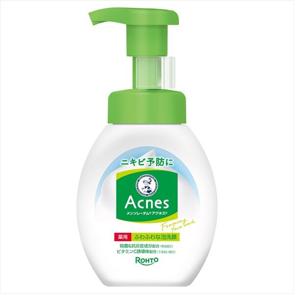 Rohto曼秀雷敦 Acnes 藥用柔滑泡沫潔面（潔面／卸妝）