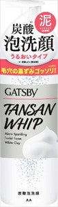 販売終了Mandom GATSBY 微炭酸泡沫潔面（白泥）