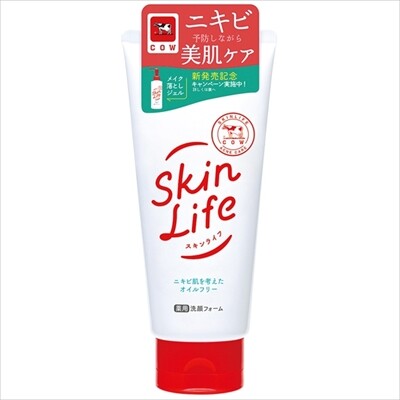 牛乳石鹸共進社Skinlife 藥用潔面泡沫（潔面／卸妝）